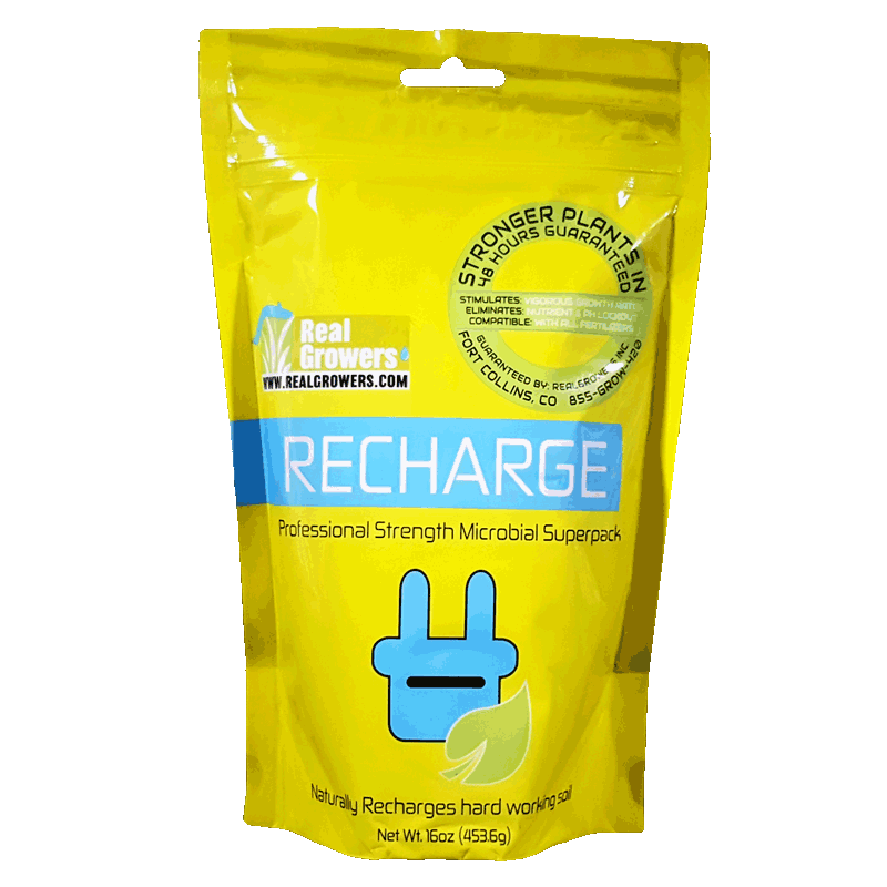 Real Growers Recharge Instant Compost Tea 16oz Bag