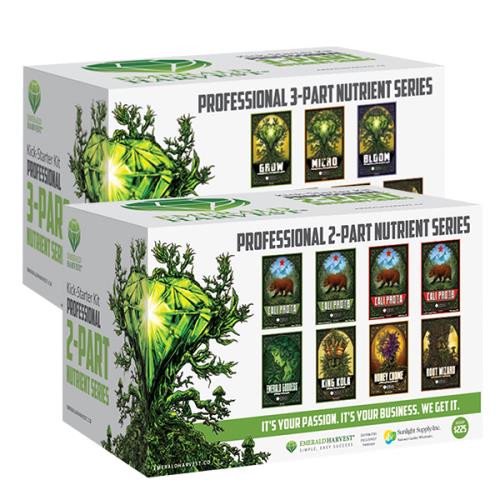 Emerald Harvest Kick-Starter Kit - 3 Part Base, 14.60 lbs